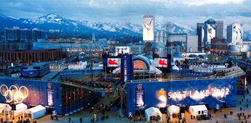 Utah 2002 Winter Olympics Plaza Site Work